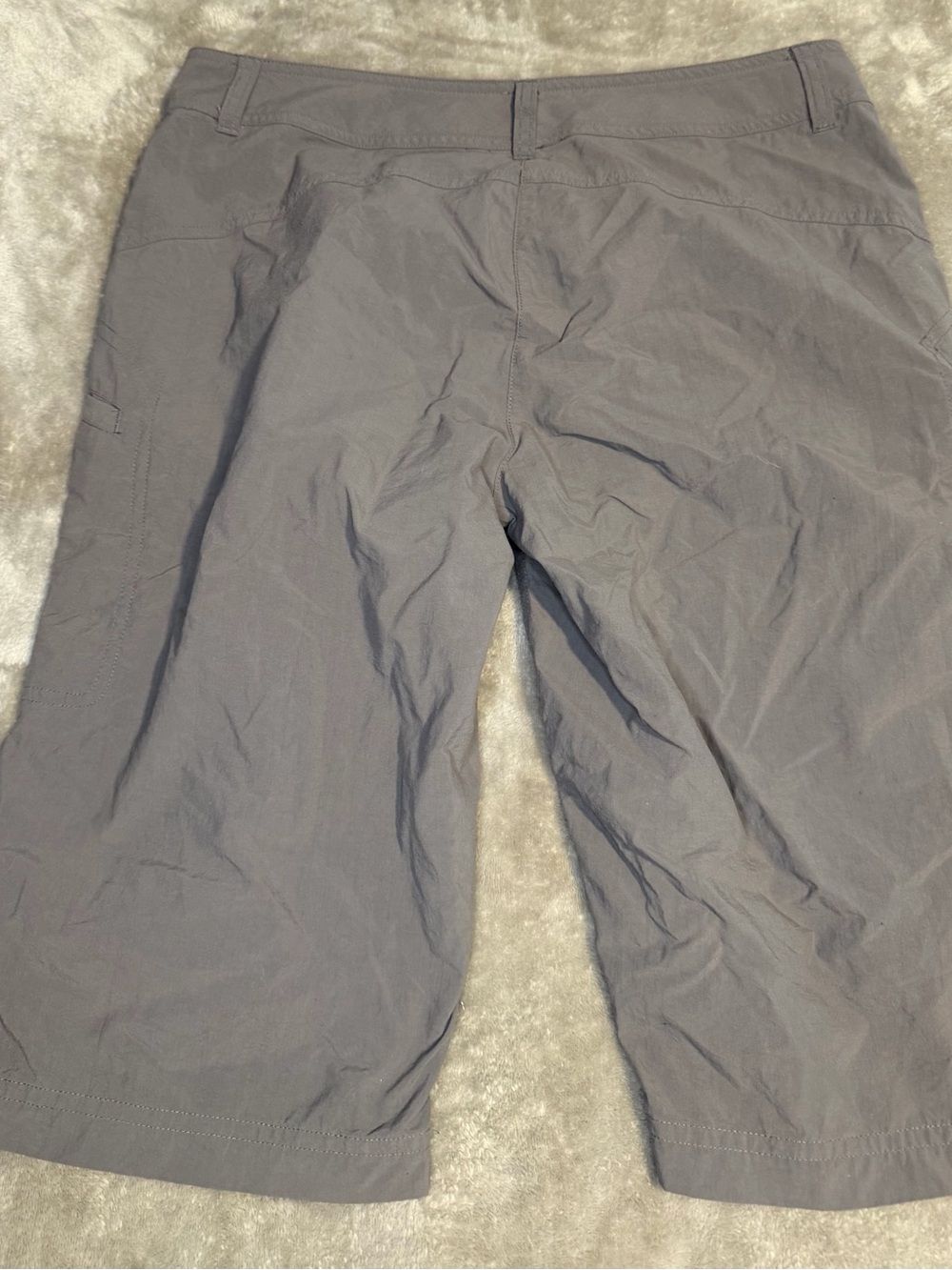 Womens Casual Gray Shorts - Lightweight Everyday Wear
